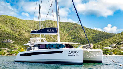 Yacht charter blog - Catamaran Abby Normal To
