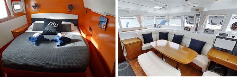 Yacht charter blog - catamaran altitude adjustment