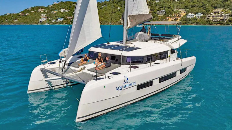 Yacht charter blog - catamaran aquanimity