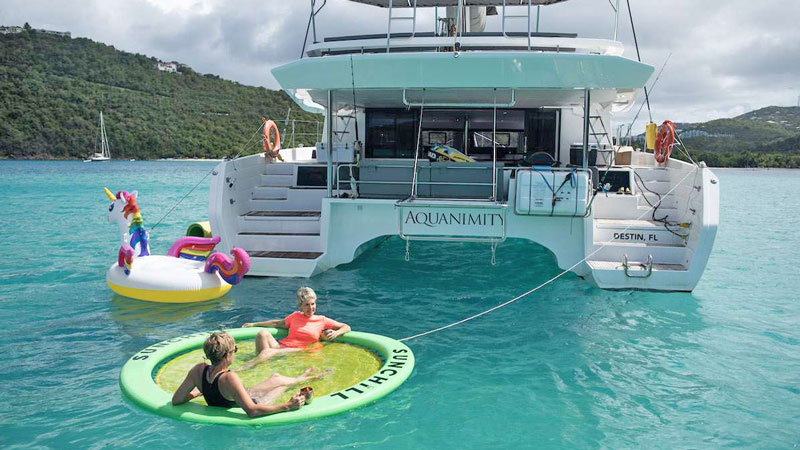 Yacht charter blog - catamaran Aquamania