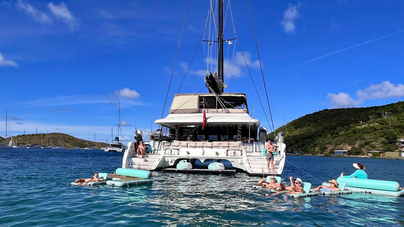 Yacht charter blog - catamaran bagheera