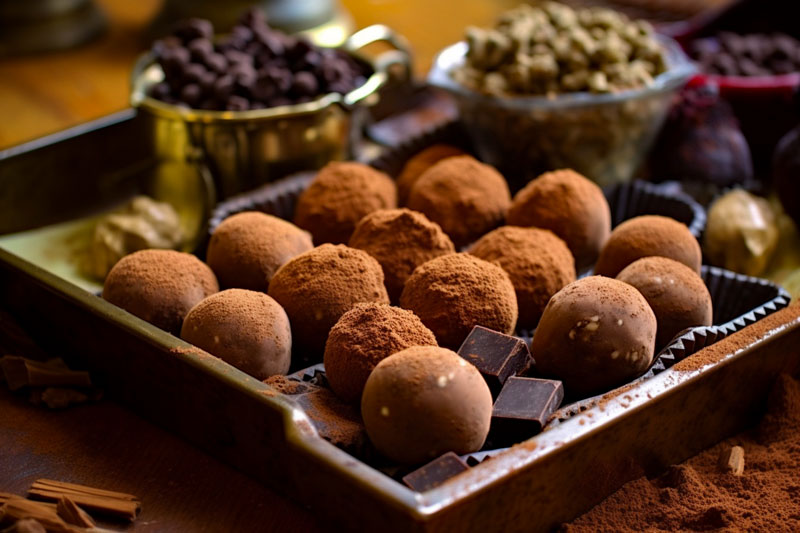 Yacht charter blog - Chocolate whiskey truffles recipe