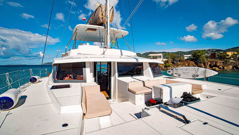 Yacht charter blog - catamaran cocktail and dreams - foredeck