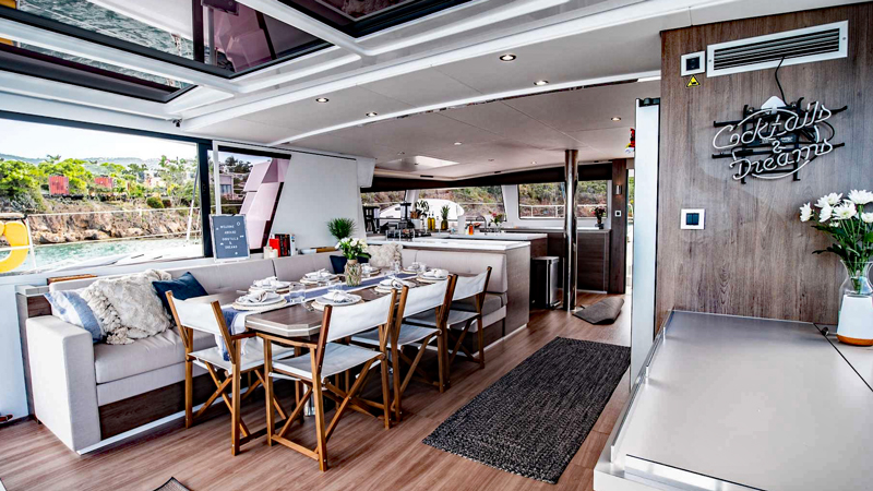 Yacht charter blog - catamaran cocktail and dreams