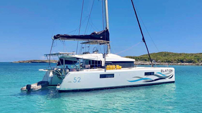 Yacht charter blog - Catamaran ELATION