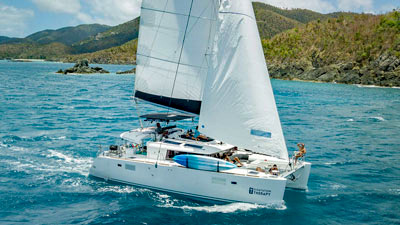 Yacht charter blog - Catamaran Floatation Therapy
