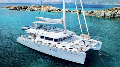 Yacht charter blog - Catamaran Foxy Lady