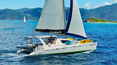 Yacht charter blog - Catamaran KUMA TOO