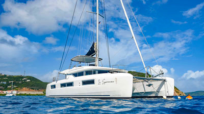 Yacht charter blog - Catamaran LA SPERANZA