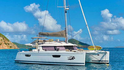 Yacht charter blog - Catamaran Lady Catron