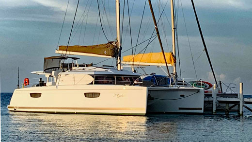 Yacht charter blog - Belize charter catamaran Nowhere