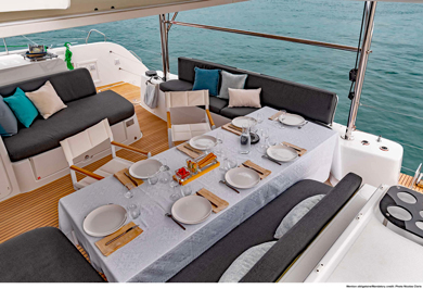 Yacht charter blog - Catamaran Euphoria Salon