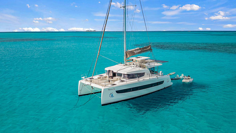 Catamaran Penny-Jo charters in the Bahamas