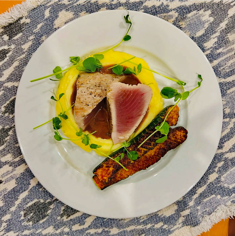Yacht charter blog - Tuna for Dinner