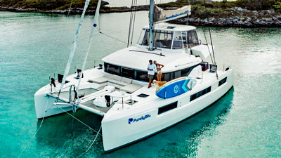 Yacht charter blog - Catamaran Purely Blu
