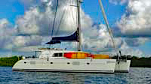 Yacht charter blog - Belize charter catamaran Sand Star