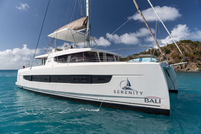 Yacht charter blog - Catamaran SERENITY