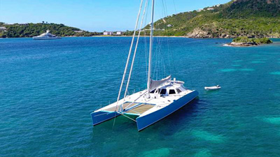 Yacht charter blog - Catamaran SKLARK