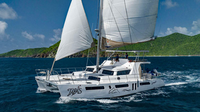 Yacht charter blog - Catamaran TAPAS