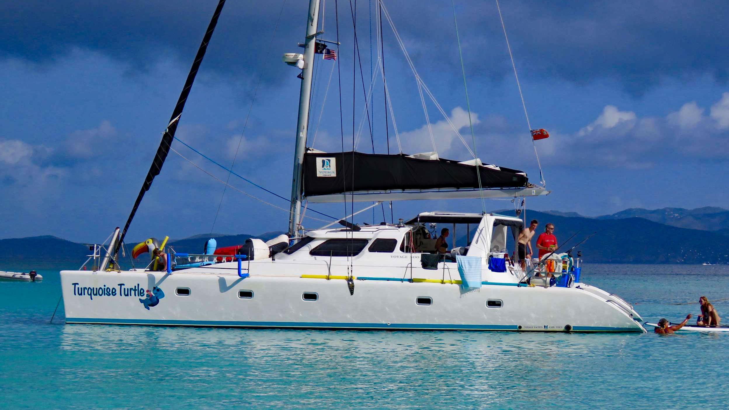 Yacht charter blog - Catamaran TURQUOISE TURTLE