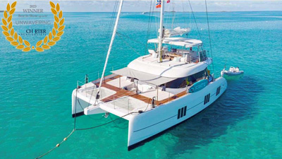 Yacht charter blog - Catamaran UNWAVERING