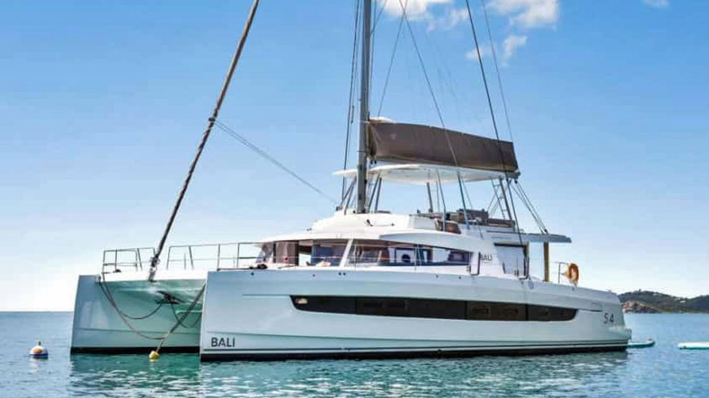 Catamaran Cilicia at Anchor