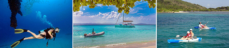 BVI sample charter yacht itinerary for the British Virgin Islands