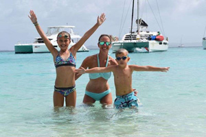 Family yacht charter sailing vacations